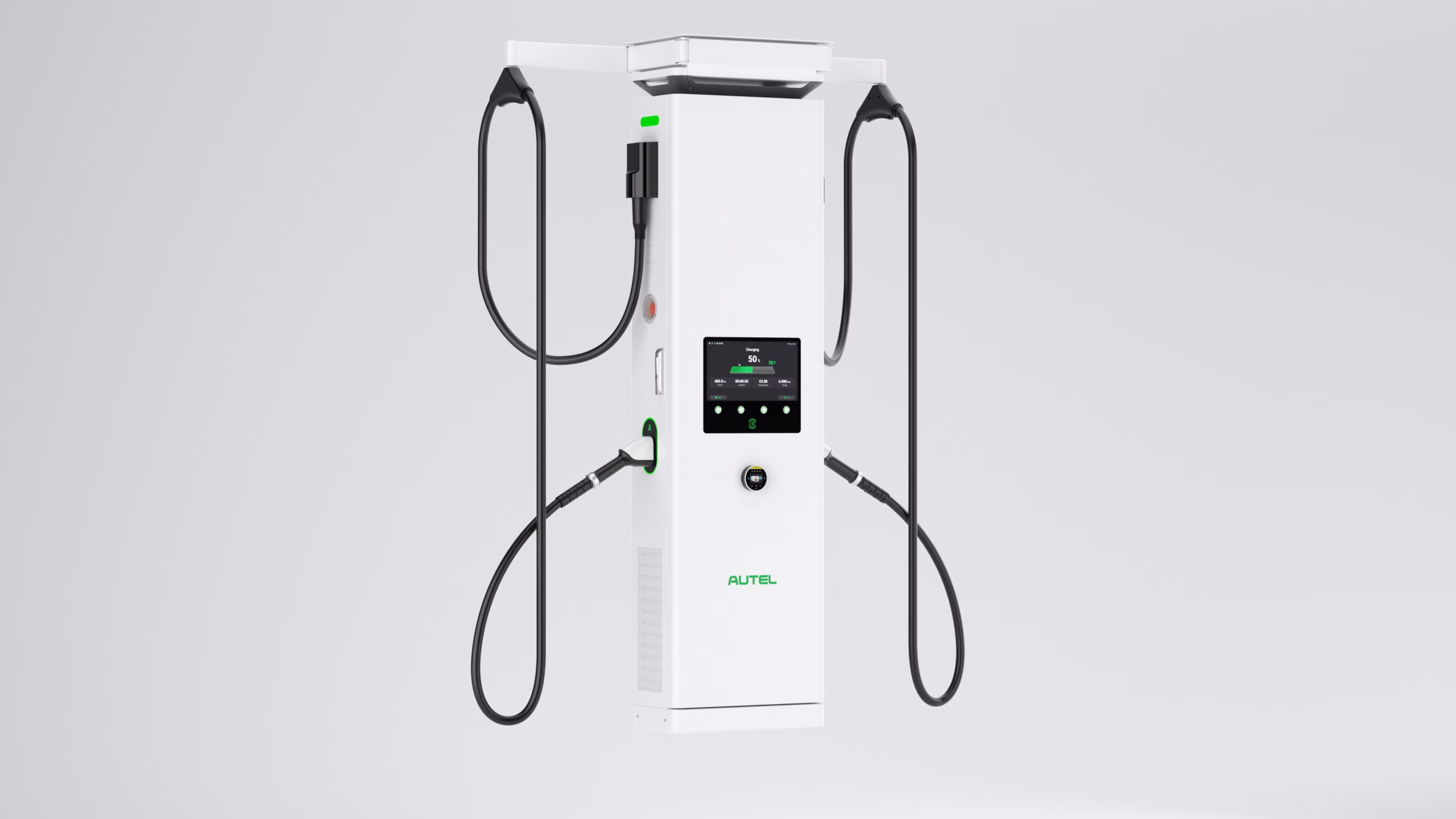 Autel MaxiCharger DC HiPower air cooling liquid cooling truck charging Thundergrid