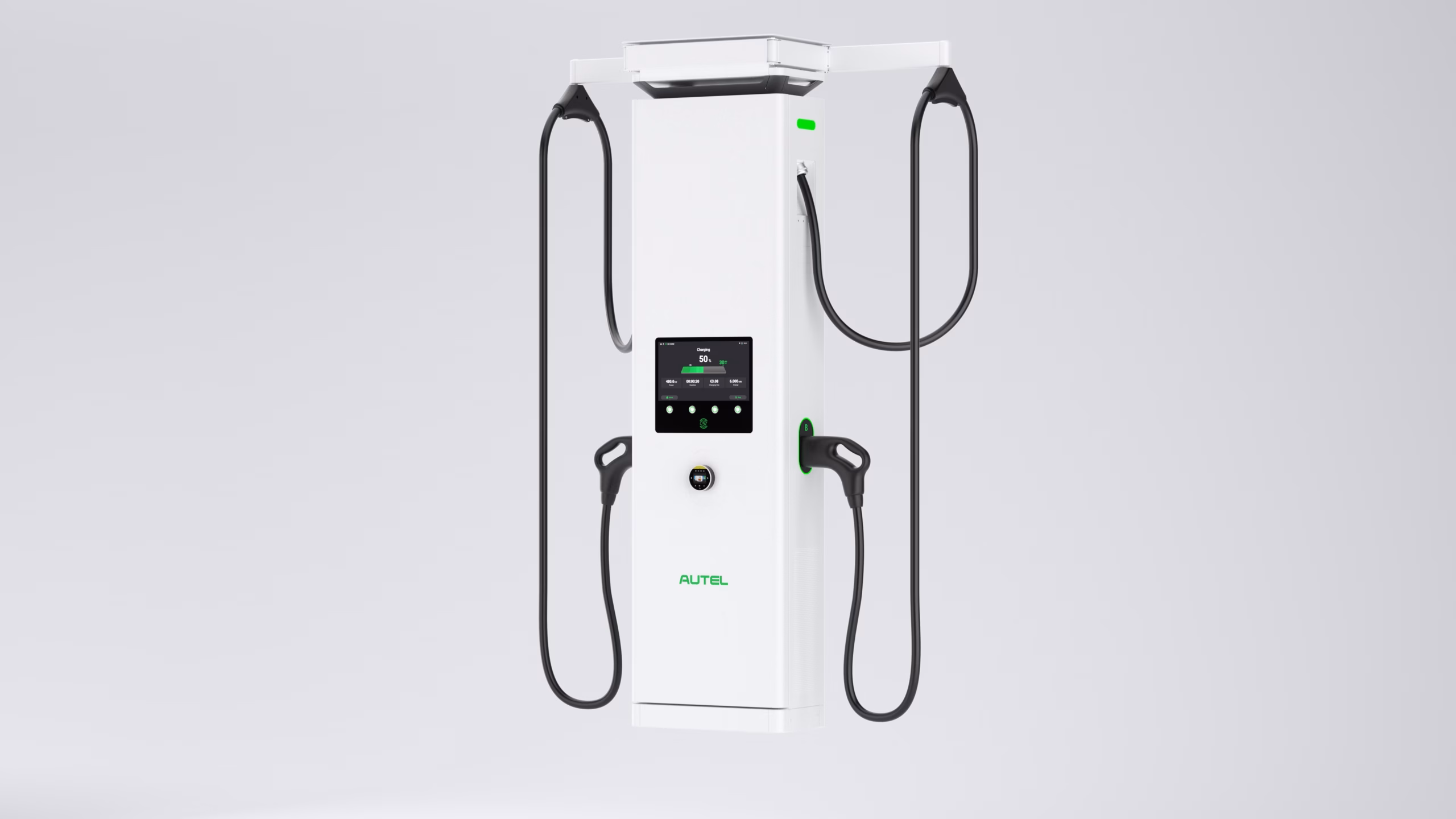 Autel MaxiCharger DC HiPower Thundergrid rapid charging of eTrucks and electric heavy-duty machinery