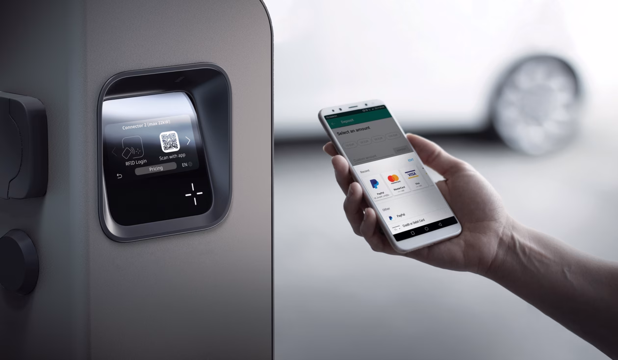 Thundergrid Inch Duo smart EV charging two outlets