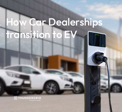 Automotive driven fund car dealer dealership Thundergrid Australia Smart EV charging
