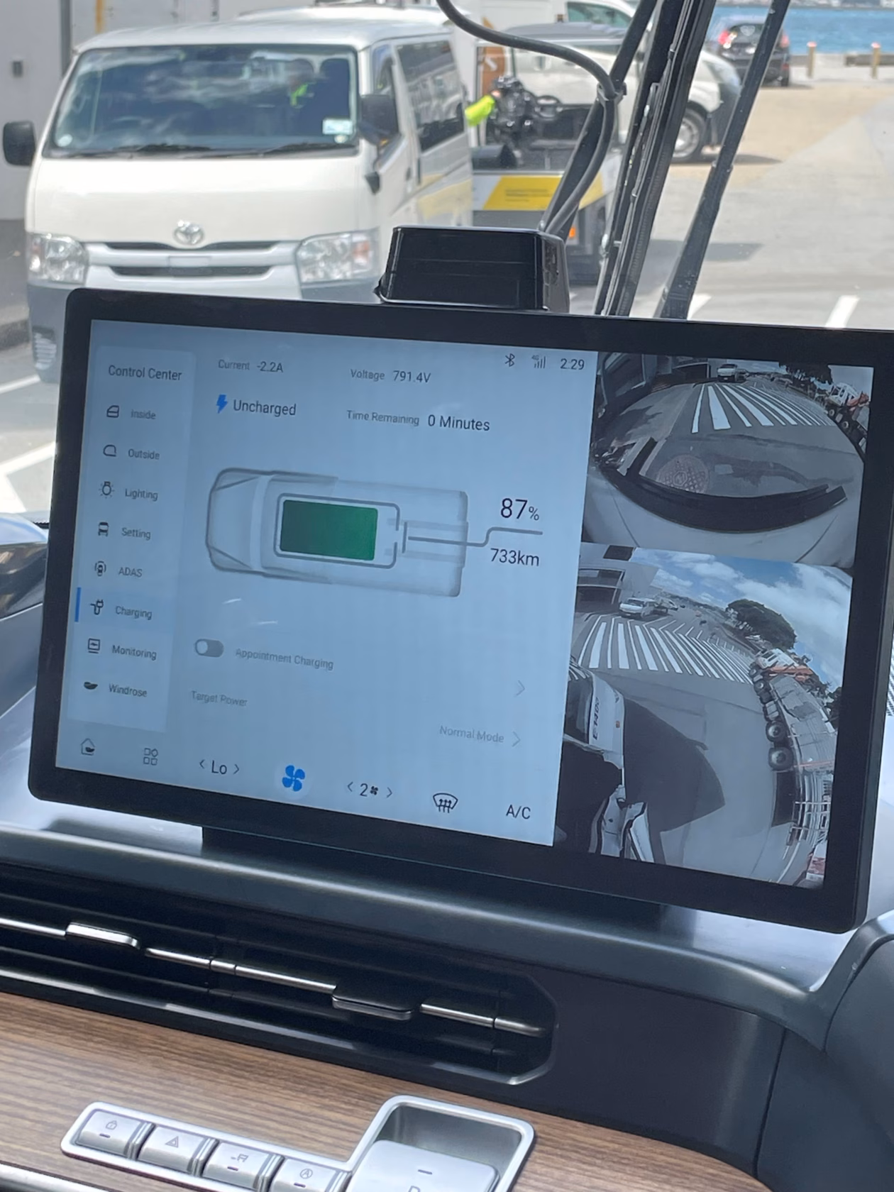 Big battery windrose etruck Wellington Thundergrid