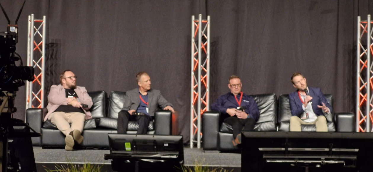 CEO Jonny Parker Thundergrid panel discussion ERoad Fleet day 2025
