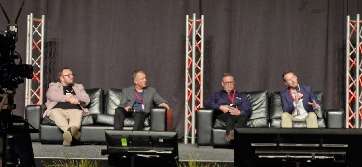 CEO Jonny Parker Thundergrid panel discussion ERoad Fleet day 2025