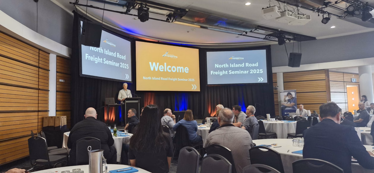 North Island Road Freight Seminar, Thundergrid EV charging e-trucks