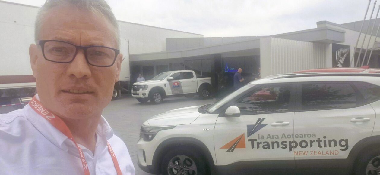 Cam Denne road freight seminar Napier Transporting New Zealand