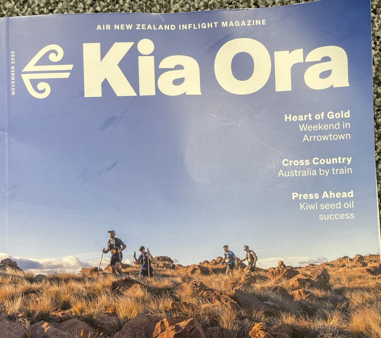 Kia Ora Magazine Thundergrid publication new plymouth airport
