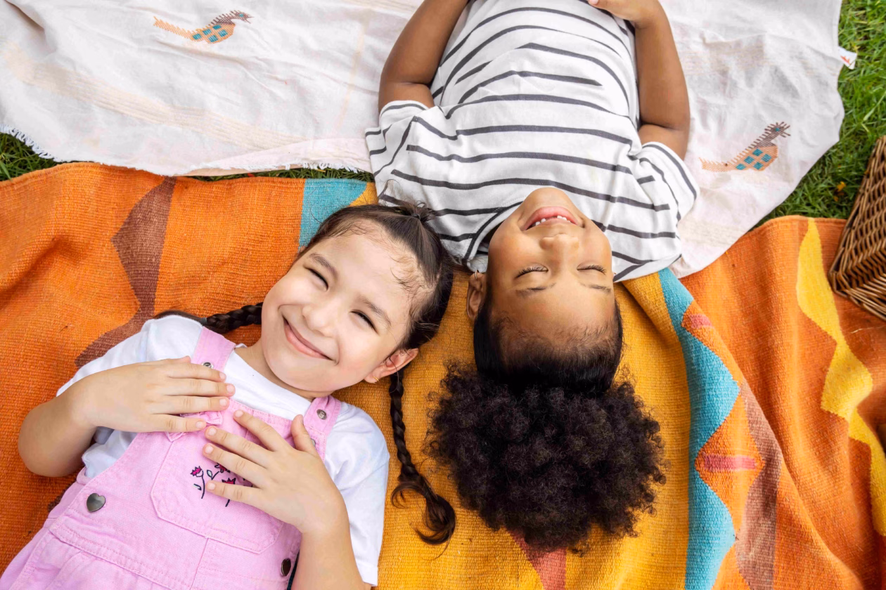 Sustainable future, children impact carbon footprint