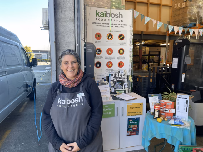 Food rescue Kaibosh Thundergrid EV charger going electric
